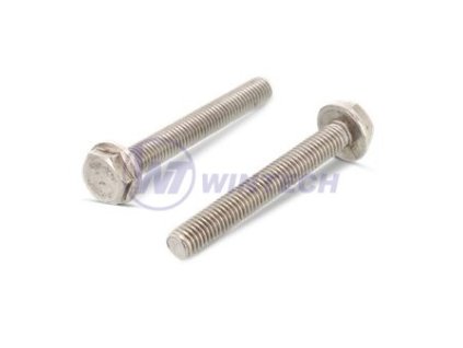 Šroub M6 x 12 DIN 6921 nerez A2 hladký límec 200ks