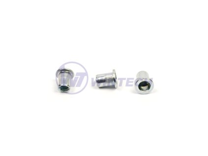 Nýtovací matice s plochou hlavou M12, 23 mm 100ks