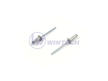 Nýt DIN 7337 Al/st 3,2 x 12 RAL 9006 500ks