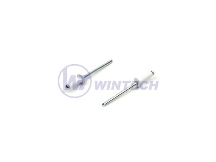 Nýt DIN 7337 Al/st 3,2 x 12 RAL 9010 500ks