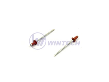 Nýt DIN 7337 Al/st 4,0 x 10 RAL 8004 500ks