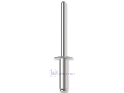 Nýt trhací DIN 7337B ZH Al/st 4,8 x 8