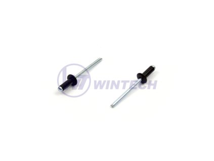 Nýt DIN 7337 Al/st 4,0 x 6 RAL 9005 50ks