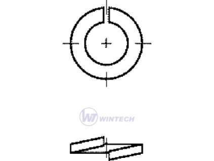 Podložka DIN 127 B M12 /12,2 ZAR 1000ks
