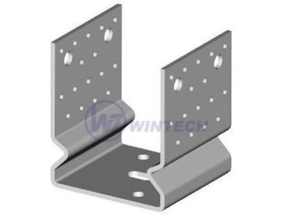 Kotevní prvek s otvory 12-63/60x60 ZB