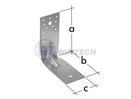 Úhelník s prolisem KP 5,150x150x65x2,5mm