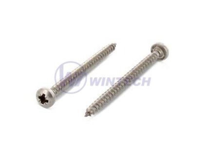 Vrut do dřeva PH PZ 4,5 mm nerez A2