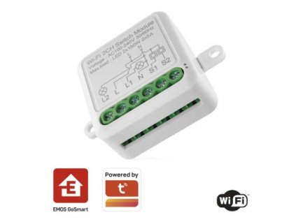 GoSmart modul spínací IP-2102SW, Wi-Fi, 2-kanálový 1 ks, papírová krabička