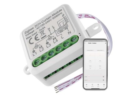 GoSmart modul motorický IP-2122CZ, ZigBee, 2-kanálový 1 ks, papírová krabička