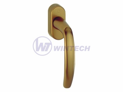 Okenní klika hliník bronz 45° 40mm