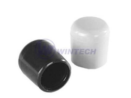 Zátka pro kulaté plot. sl. 51mm, černá 1ks