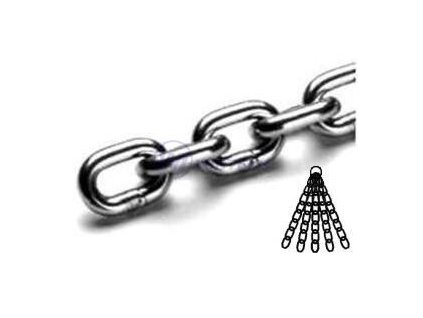 Řetěz DIN 766 svazek 4mm, A4