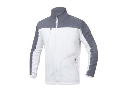 Mikina fleece ARDON®MICHAEL bílá