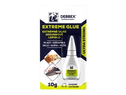 Extrémně silné sekundové lepidlo EXTREME GLUE DEBBEX (Velikost balení 10 g)