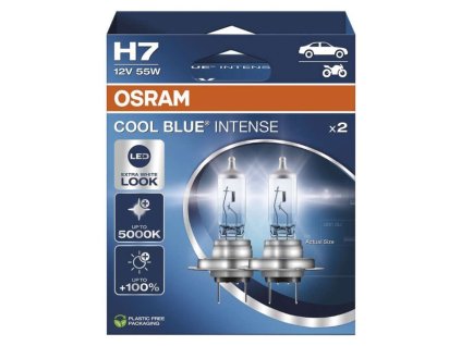 Autožárovka OSRAM H7 55W 12V 2 ks, krabička
