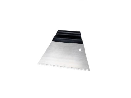 Stěrka na lepidla nerezová zub 6x6 š.180mm 0516