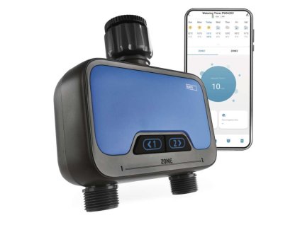GoSmart zavlažovací hodiny, Bluetooth 5.0, 2 výstupy