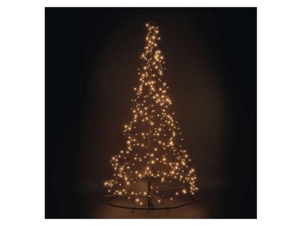 LED svítící stromek, 180 cm, venkovní i vnitřní, teplá bílá