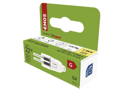 Halogenová žárovka JC 14W G4 teplá bílá