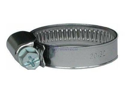 Hadicová spona W2, 280-300mm, nerez A2