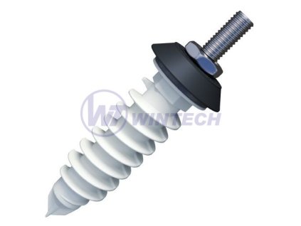 Hmoždinka do izolace s krytkou RAL 7016 antracit