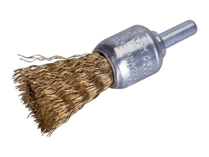 Kartáč rotační koncový vlnitý WESTBERG 17mm stopka