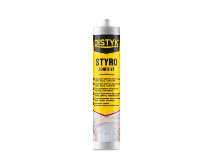 Lepidlo na polystyren DISTYK Line (Varianta 310 ml kartuše bílá)