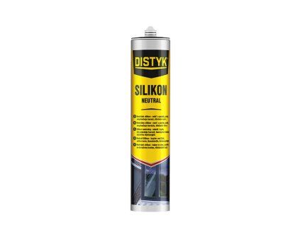 Neutrální silikon DISTYK Line (Varianta 280 ml kartuše bílá)