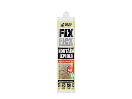 Montážní lepidlo FIX FLEX (Varianta 280 ml kartuše šedá)