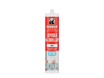 Lepidlo na obklady (Varianta 280 ml kartuše bílá)