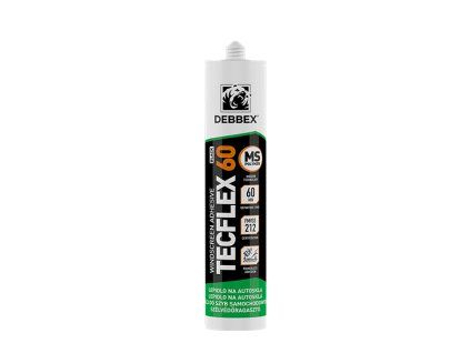 Lepidlo na autoskla TECFLEX 60 (Varianta 290 ml kartuše černá)