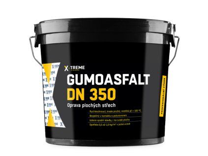 Gumoasfalt DN 350 (Varianta 5 kg kbelík černá)