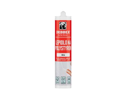 Lepidlo na polystyren (Varianta 1 kg kelímek bílá)