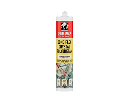 BOND FLEX CRYSTAL polyuretan (Varianta 290 ml kartuše transparentní)