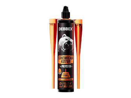 Chemická kotva POLYESTER S (Varianta 300 ml kartuše šedá)