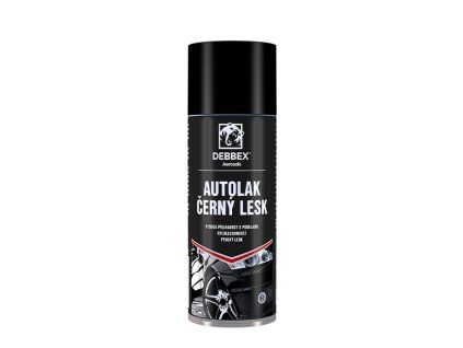 Autolak černý lesk (Varianta 400 ml aerosolový sprej černá)