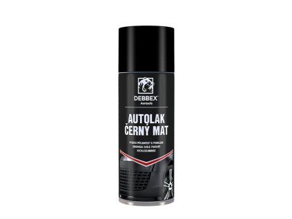 Autolak černý mat (Varianta 400 ml aerosolový sprej černá)