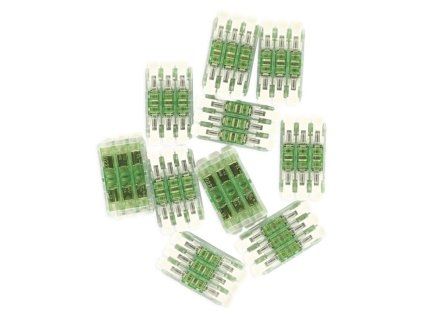 Přímá páčková spojovací svorka 6× 0,2–4 mm2, 10 ks