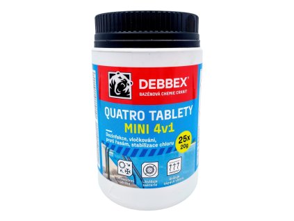 Quatro tablety DEBBEX (Velikost balení 1kg)