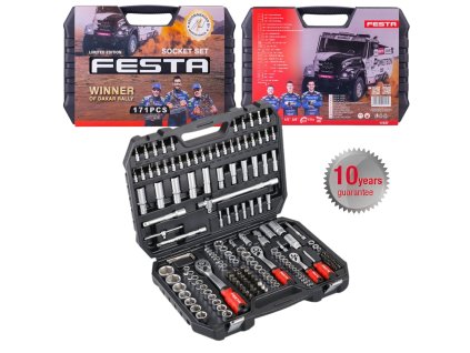 Gola sada FESTA CrV 171ks 1/4"-1/2"-3/8" EDICE DAKAR