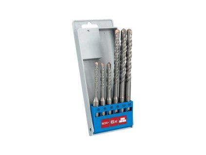 Sada vidiových vrtákov WESTBERG SDS+ 6ks 5-12mm