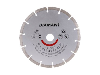 Kotouč diamantový DIAMANT 180x2.3x22.2mm segment