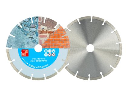 Kotouč diamantový DIAMANT 180x2,3x22,2mm segment