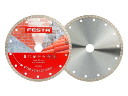 Kotouč diamantový FESTA TURBO 180x2,4x22,2mm