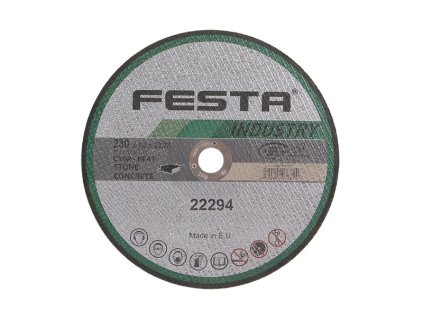 Kotouč řezný FESTA INDUSTRY na kámen 230x3x22.2mm