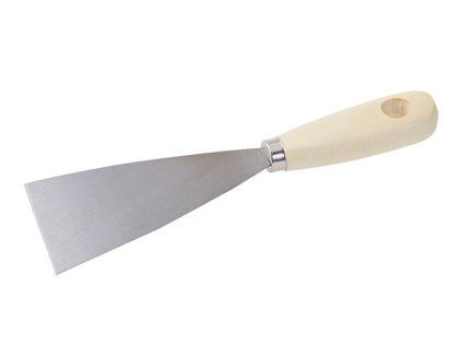 Špachtle ocel dřevěná ručka (Šířka břitu 60 mm)