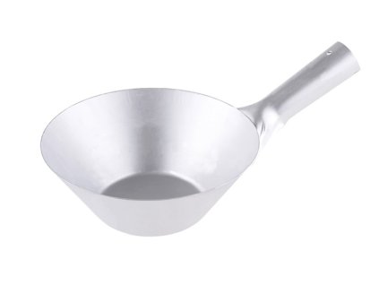 Naběračka zednická ocel na lopatu (Průměr 215 mm)