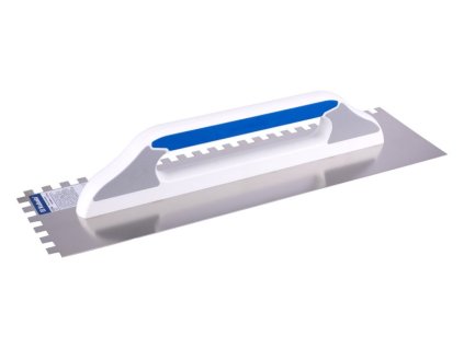 Hladítko nerezové 130x480mm zub 10x10, dvousl. rukojeť G-21 0254