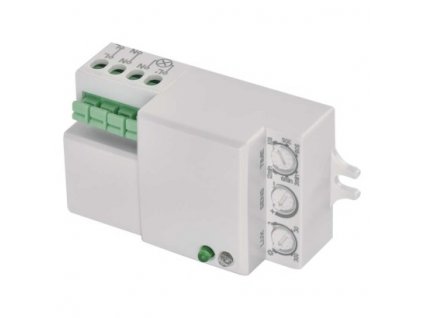 MW senzor (pohybové čidlo) IP20 1200W, bílý 1 ks, krabička