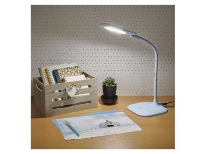 LED stolní lampa STELLA, modrá 1 ks, krabice
